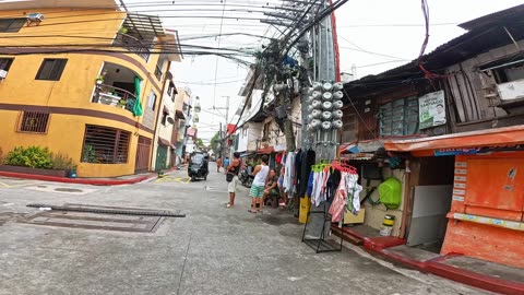 The Nice and Clean A. Luna Street in San Juan City in the Philippines