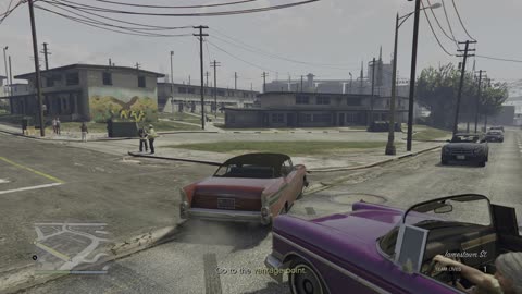 GTA5-(How to pick up some gang cars quick)