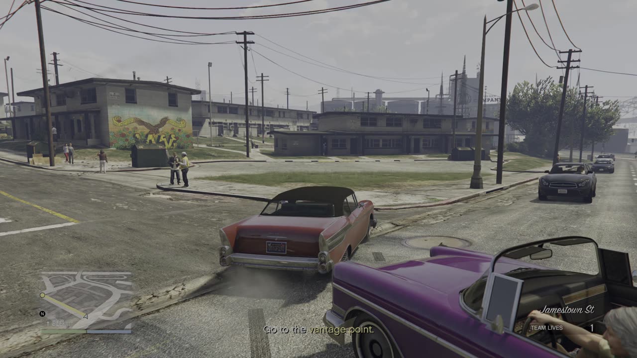 GTA5-(How to pick up some gang cars quick)