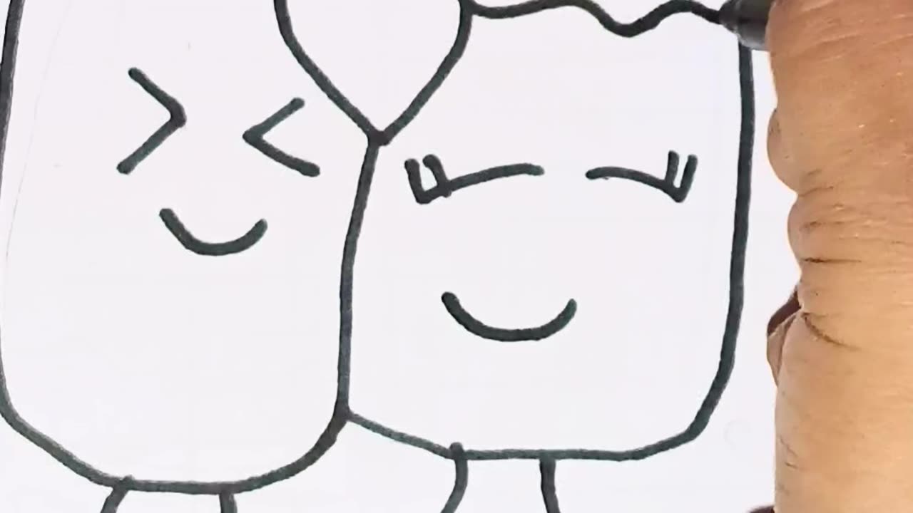 How to draw a cute ice cream🍦 Step by step drawing for kids #shorts #tranding