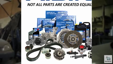 AISIN TKT-025 Engine Timing Belt Kit with Water Pump - Compatible with Select T