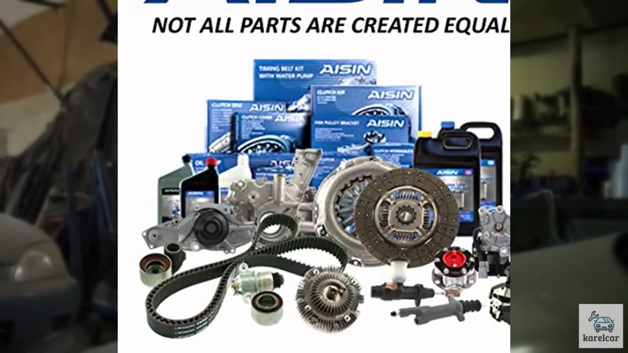 AISIN TKT-025 Engine Timing Belt Kit with Water Pump - Compatible with Select T