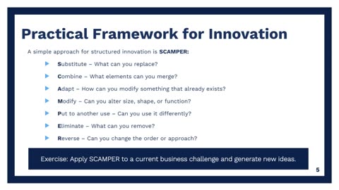 Rethinking Innovation (Part 4): Stop Brainstorming. Start Creating Value. | High Impact Academy