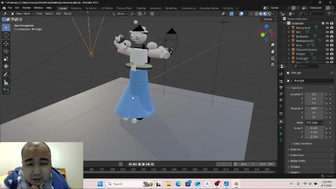 POV: Bass is Ready for Battle | Blender 3D Creation
