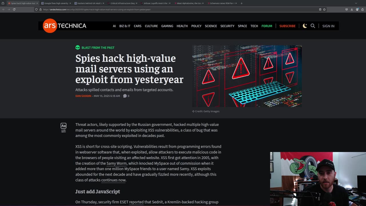 How Outdated Webmail Let Hackers Steal Secret Emails! | The Daily Download (5/15/2025)