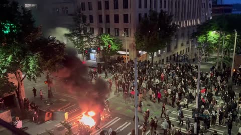 This is Downtown Seattle, Antifa is in control.