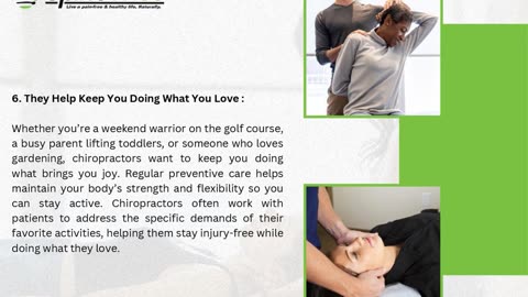 Why Chiropractors Emphasize Preventive Care