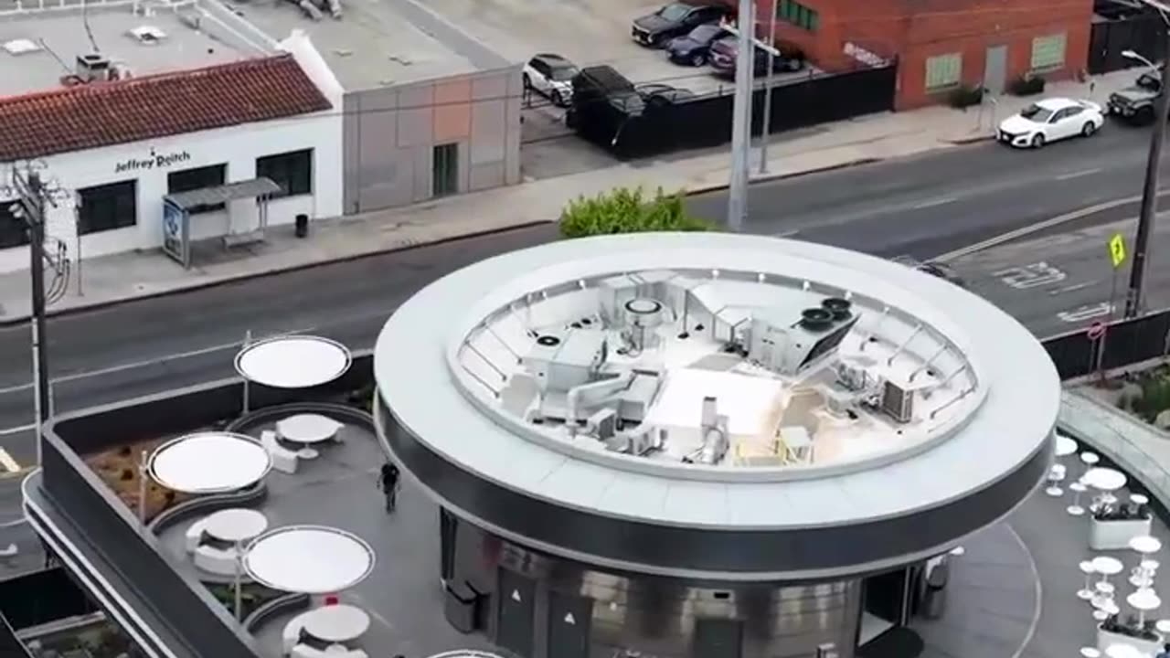 NEW “TESLA DINER” HAS ARRIVED IN HOLLYWOOD! TELSA’S FIRST FUTURISTIC DINER & DRIVE- IN THEATER