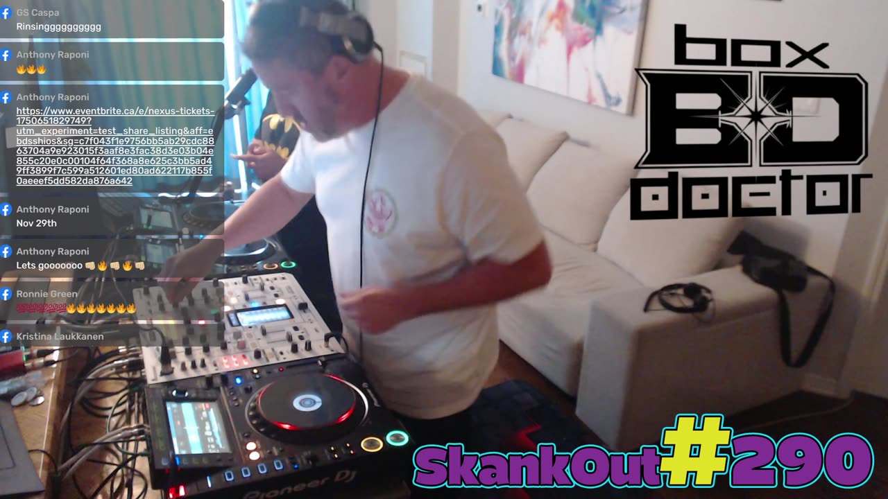 SkankOut#290 is live! linktr.ee/skankout for all live links!