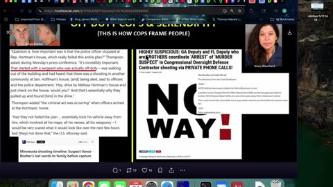 6/21/25 TCH News: Police sergeant (Rielly Nordan) sent what two officers to the Hortman home? dyk?