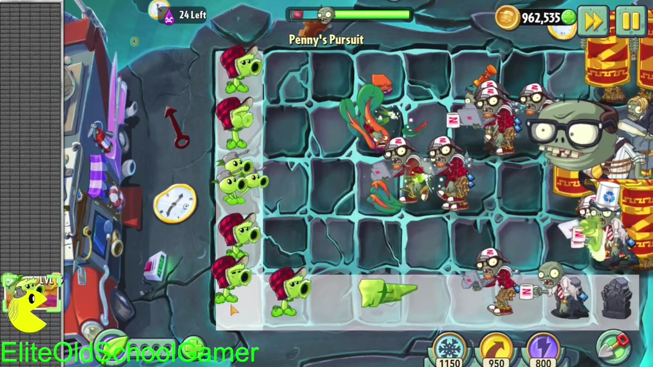 Plants vs Zombies 2 - Penny's Pursuit - Seedium Showcase - Goo Peashooter - June 2025