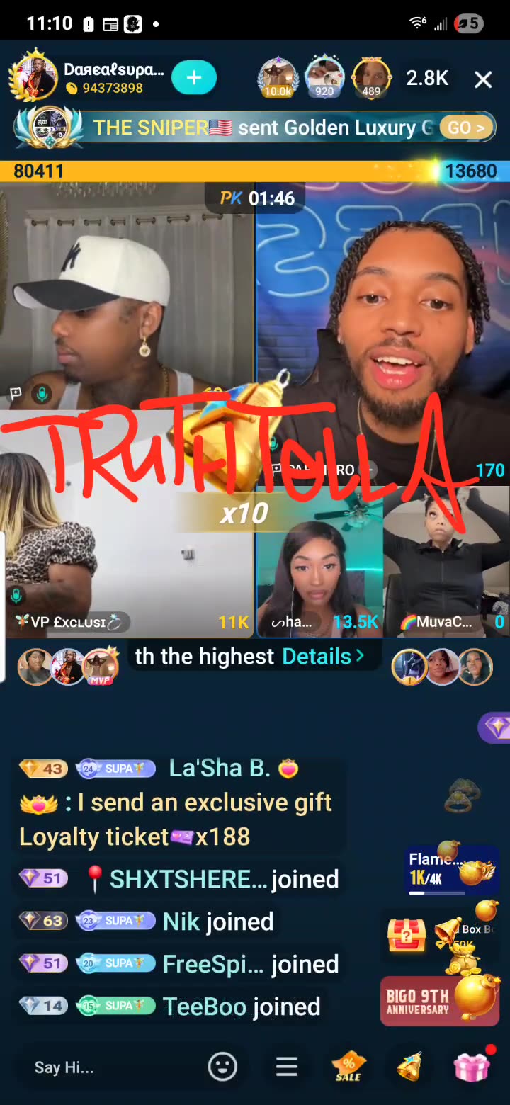 DAREALSUPABIHH TEAM PK