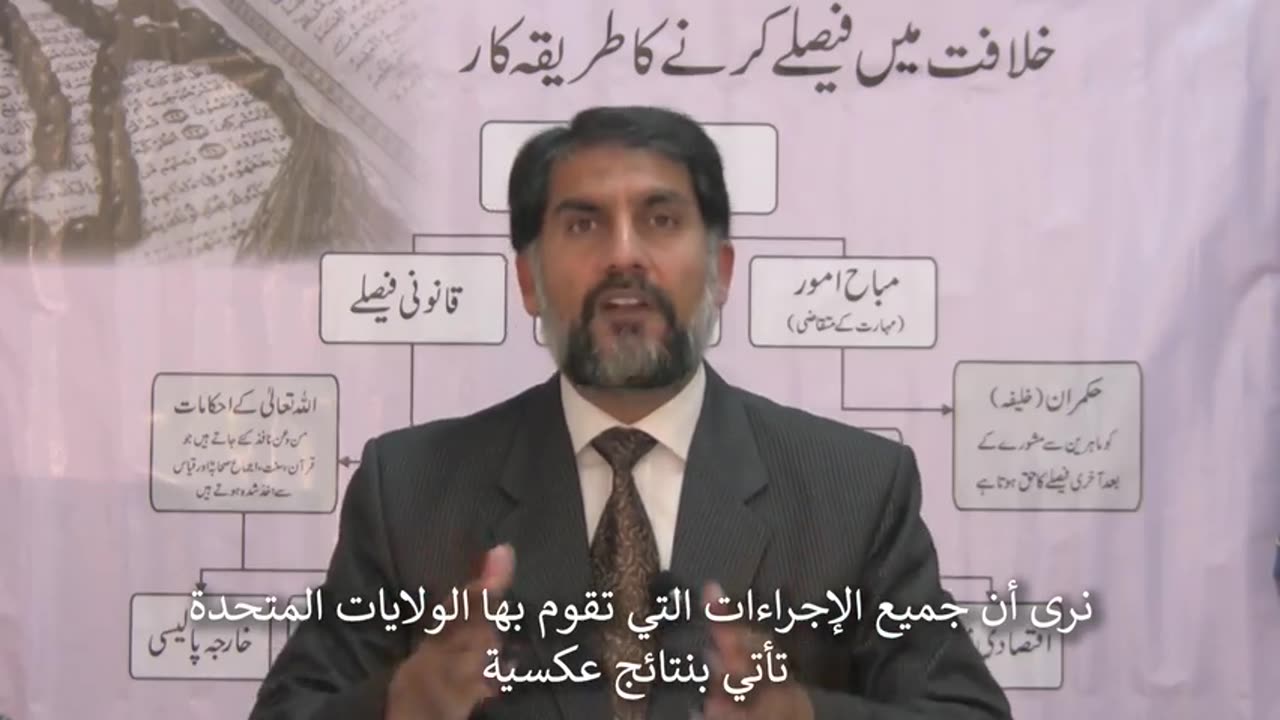 Naveed Butt Speaks About Islam Partial Implementation (Arabic Subs)