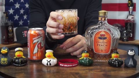 Robert Nines - Crown Royal Peach Whiskey & 7-Up Tropical Soda