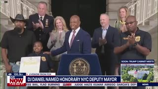 DJ Daniel Sworn In as New York City Honorary Deputy Mayor for Public Safety