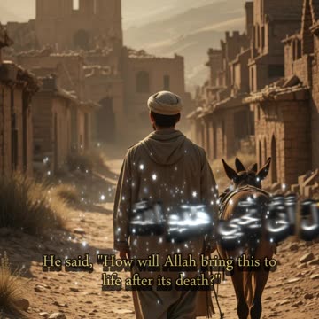 "A heartfelt recitation of a verse from Surah Al-Baqarah