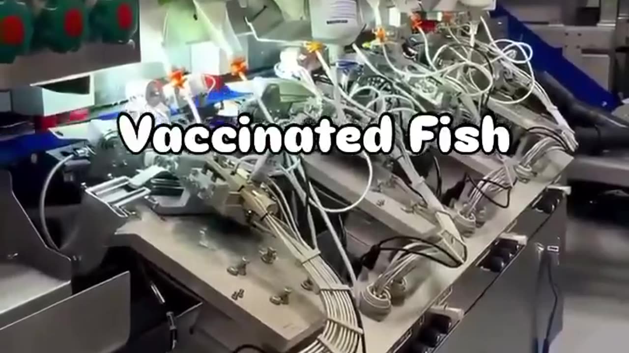 Vaccinated fish!