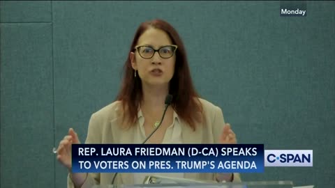 Rep. Laura Friedman admits Democrats meet weekly to block President Trump's agenda