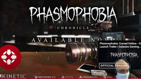 Phasmophobia: Chronicle - Official Launch Trailer reaction