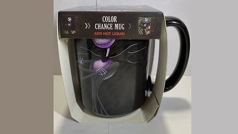 Nightmare Before Christmas Large Color Changing 15oz Mug Jack & Oogie by ZAK (New)