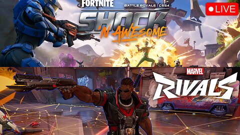 🔴LIVE: NEW FORTNITE SEASON C6S4 + BLADE IS HERE IN NEW MARVEL RIVALS 3.5 SEASON (MULTI-STREAM RUMBLE STUDIO)