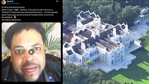 🚨Exploiting faith 🙏to run a forced labor scheme is 🤬evil. 🙄 JMMI David Taylor Arrested‼️