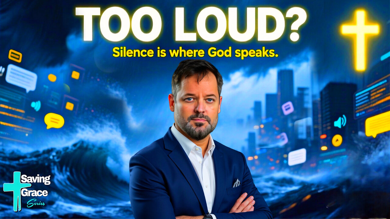 Saving Grace #2 — Too LOUD? Silence Is Where God Speaks