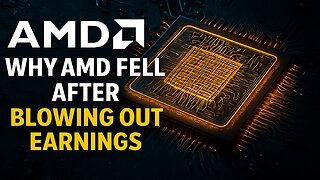 AMD Crushed Earnings… So Why Did the Stock Crash 6%? 🔥
