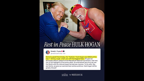 RICK DERRINGER - REAL AMERICAN = HULK HOGAN "DEAD" @ 71 <>17