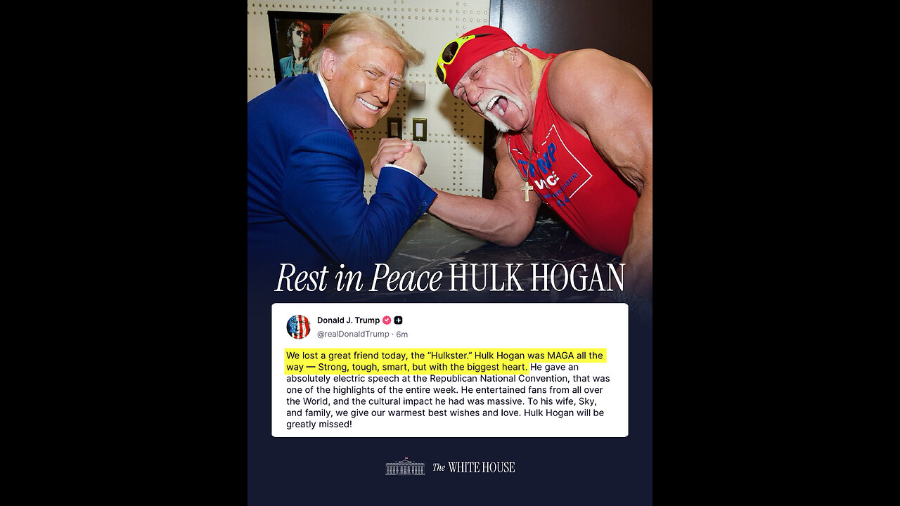 RICK DERRINGER - REAL AMERICAN = HULK HOGAN "DEAD" @ 71 <>17