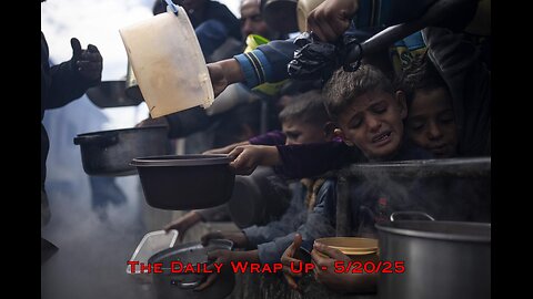 Over 50 Sent To El Salvador In US Legally/No Record, Israel's Starvation Game & WHO Pandemic Accord