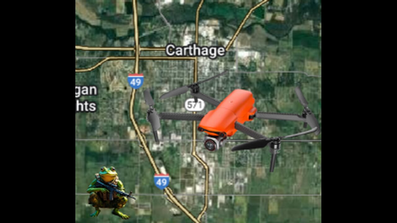 Carthage from 2,600 ft