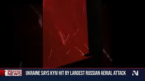 Ukraine says Kyiv hit by largest Russian aerial assault since the war began