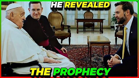 Check this out: The Pope's prophecy and the Vatican's secret plan have finally been uncovered!