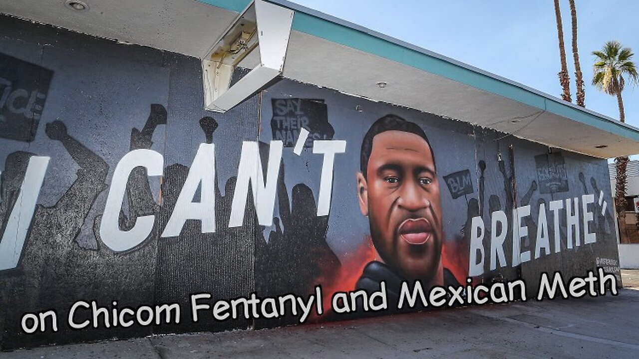 Nigger felon George Floyd suicided by fentanyl OD