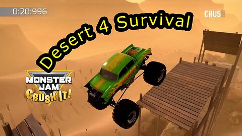 Monster Jam Crush It! | Desert 4 Survival