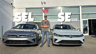 2025 Volkswagen Jetta SE vs SEL