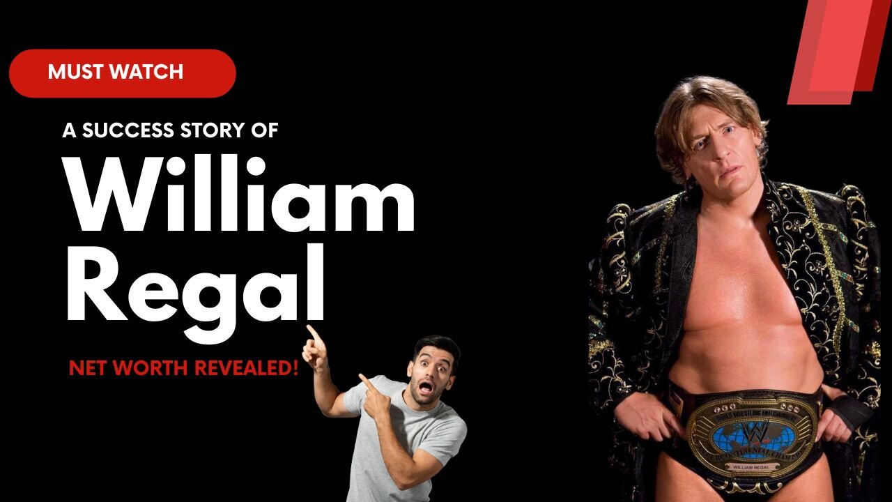 William Regal’s net worth is estimated at $5 million!