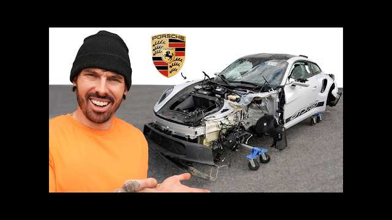 I BOUGHT A WRECKED GT3RS TO FIX MY PORSCHE THAT WENT SWIMMING