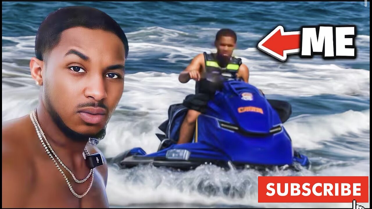 DDG Rides a Jet ski in Miami with Bendadonnn & Deshae Frost