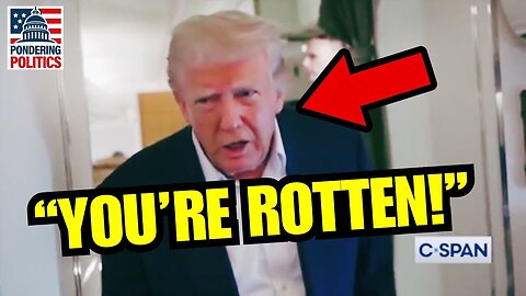 Watch Trump LOSE HIS SHT on Conservative Reporter, TOTAL MELTDOWN!