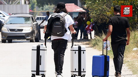 First flight of migrants who agreed to self-deport for $1K arrives in Honduras