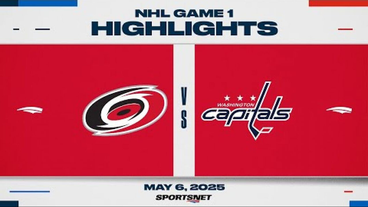 NHL Game 1 Highlights | Hurricanes vs. Capitals