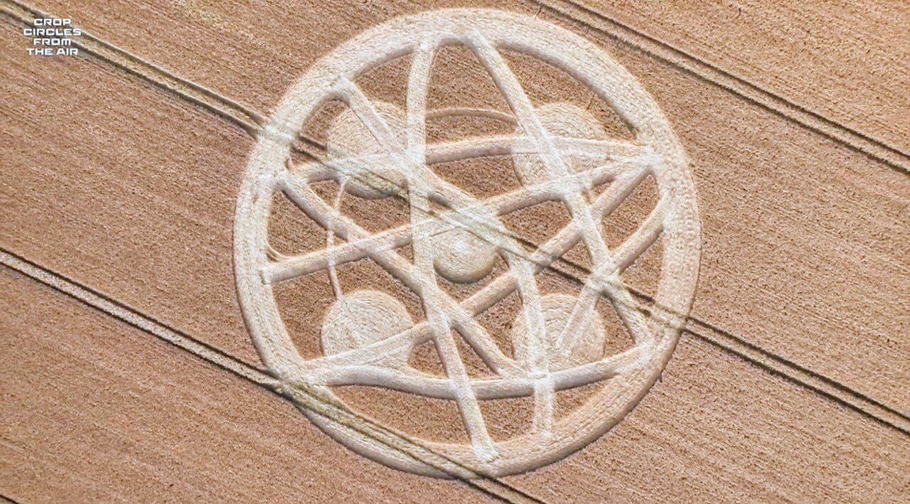 Crop Circle From The Air/June 22nd 2025
