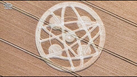 Crop Circle From The Air/June 22nd 2025