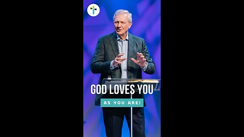 You don’t have to “get your act together” before God will accept you.