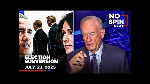 Election Subversion, Epstein Transcript, Tolman on Sanctuary Cities & FBI Leadership | July 23, 2025