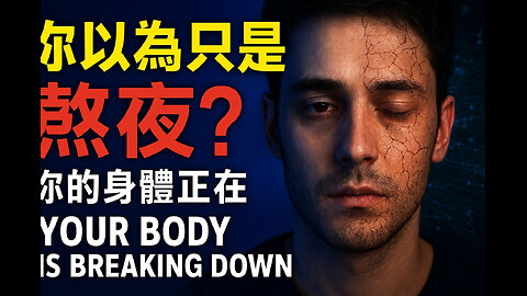 你以為只是熬夜？你的身體正在崩潰！｜You Think It’s Just Staying Up Late? Your Body Is Breaking Down!
