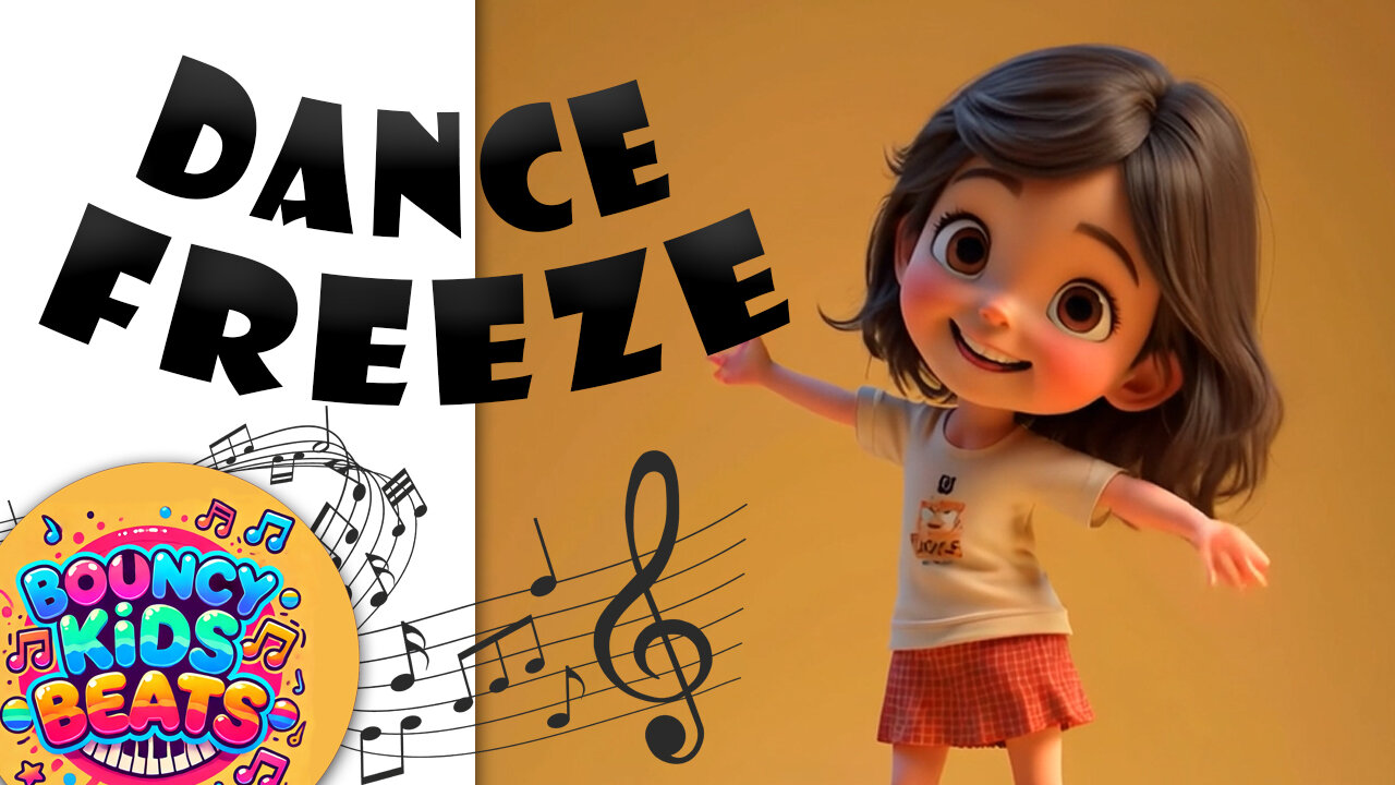 🕺🎶 The Dancing Freeze! | Fun Freeze Dance Song for Kids