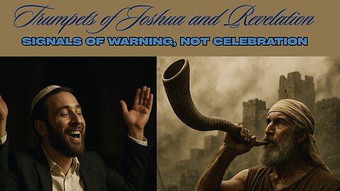 Trumpets of Joshua and Revelation: Signals of Warning, Not Celebration